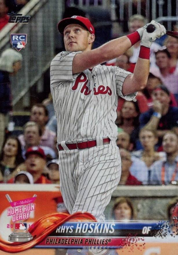 2018 Topps Update Rhys Hoskins #US268 Baseball Card