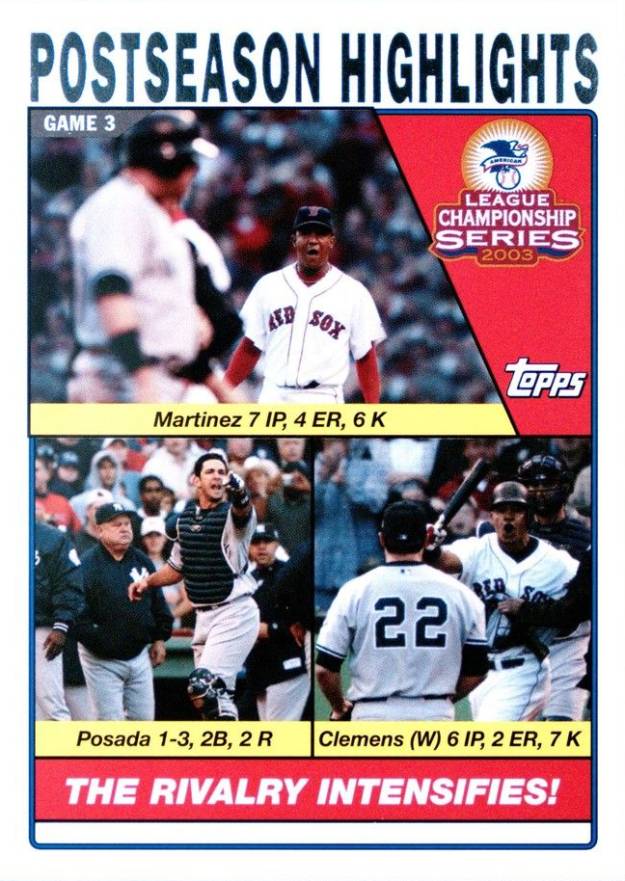2004 Topps  The Rivalry Intensifies! #354 Baseball Card