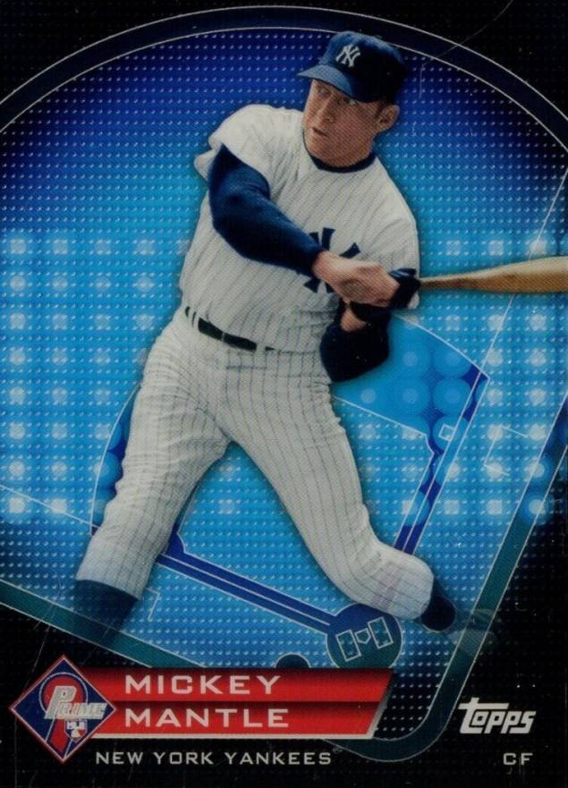 2011 Topps Prime 9 Player of the Week Mickey Mantle #PNR7 Baseball Card