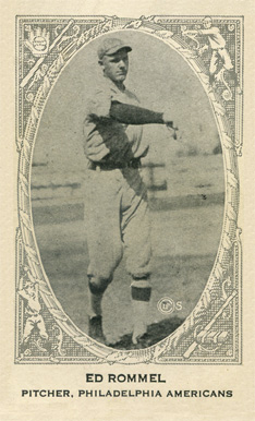 1922 Neilson's Chocolate Type 2 Ed Rommel # Baseball Card