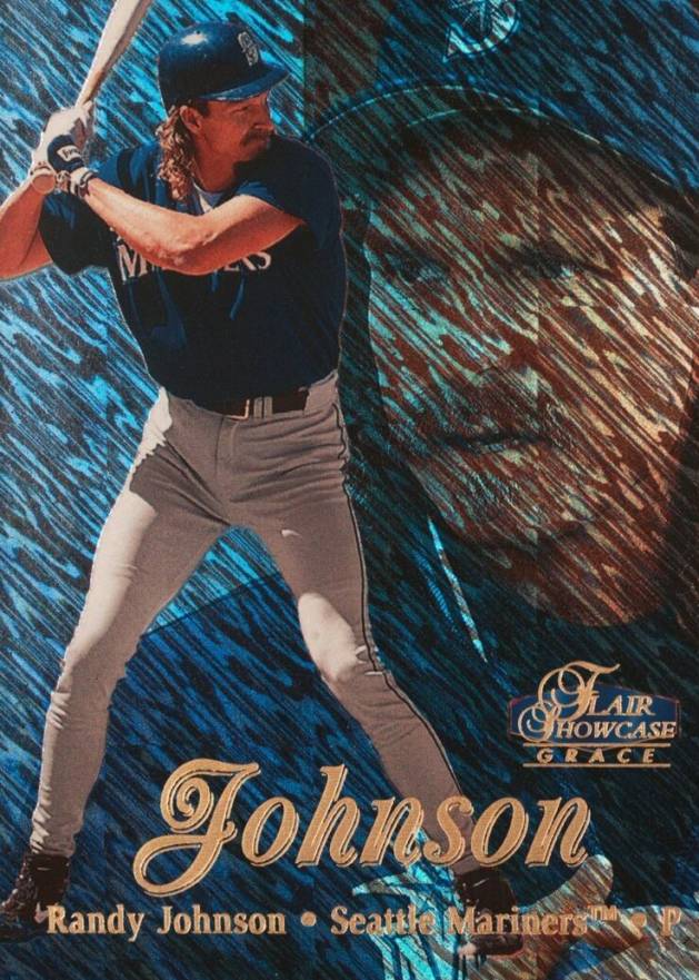 1998 Flair Showcase Randy Johnson #57 Baseball Card