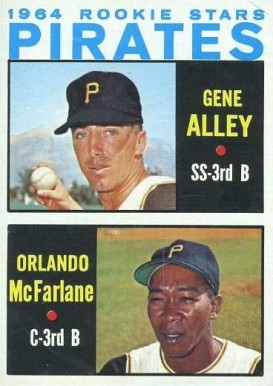1964 Topps Gene Alley #509 Baseball Card