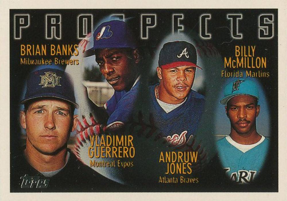 1996 Topps Brian Banks #435 Baseball Card