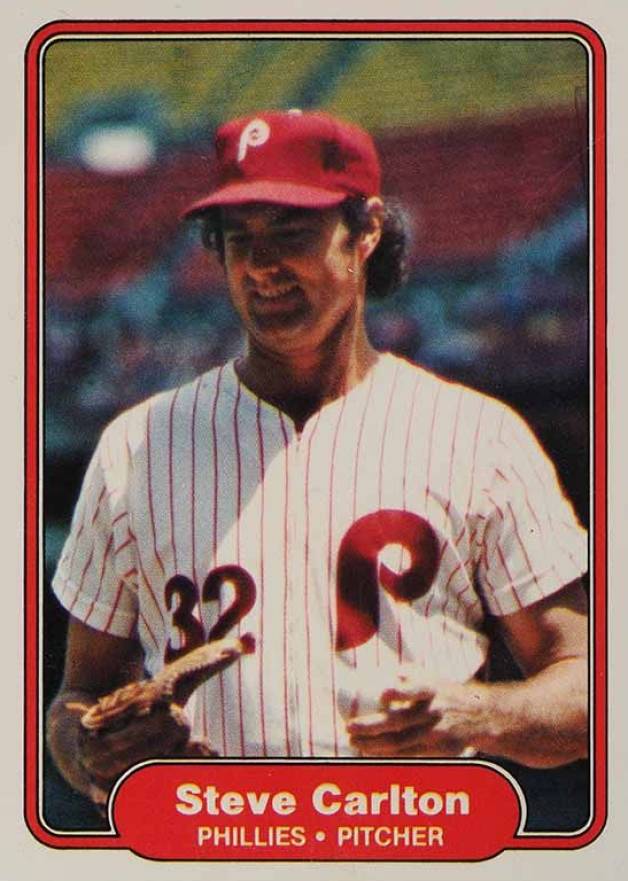 1982 Fleer Steve Carlton #243 Baseball Card
