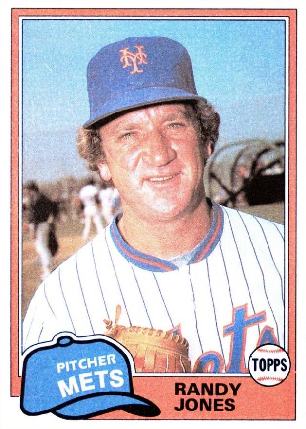 1981 Topps Randy Jones #777 Baseball Card
