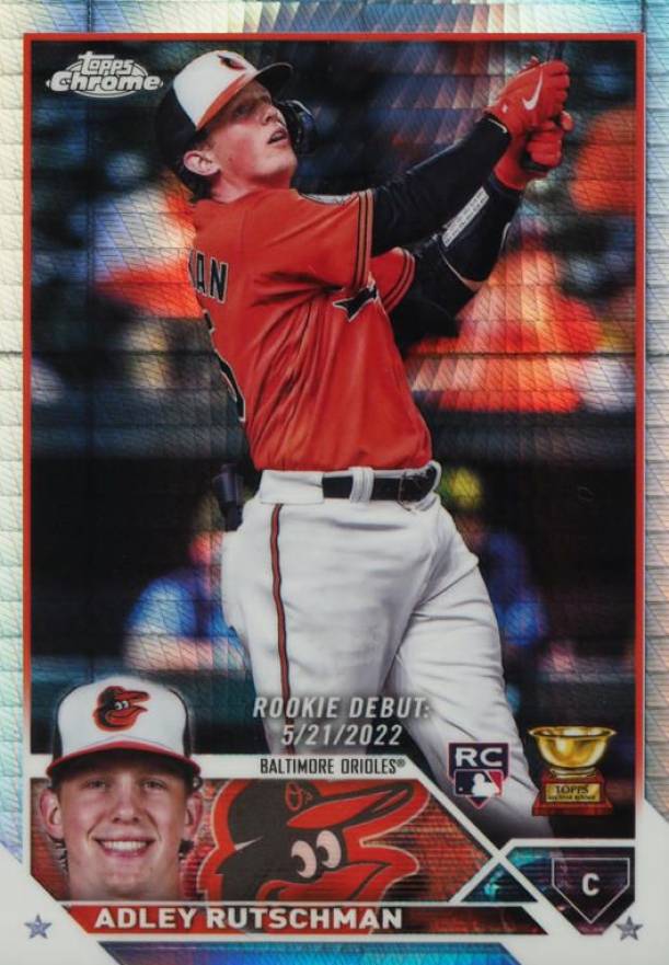 2023 Topps Chrome Update Adley Rutschman #USC1 Baseball Card