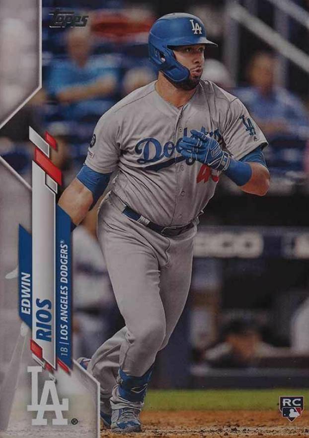 2020 Topps Edwin Rios #681 Baseball Card