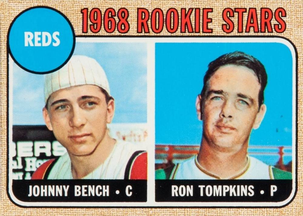 1968 Topps Johnny Bench #247 Baseball Card