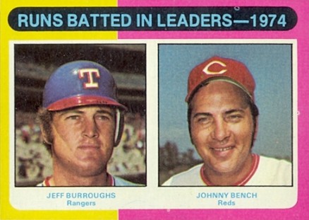 1975 Topps Johnny Bench #308 Baseball Card