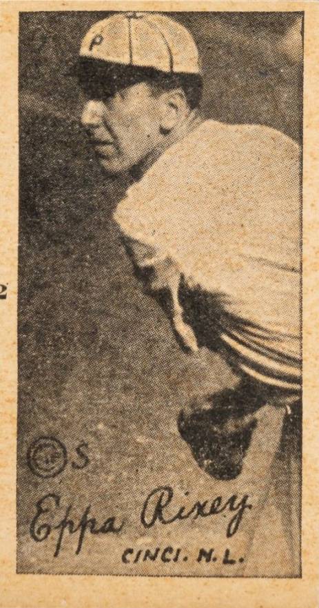 1923 Strip Card Eppa Rixey # Baseball Card