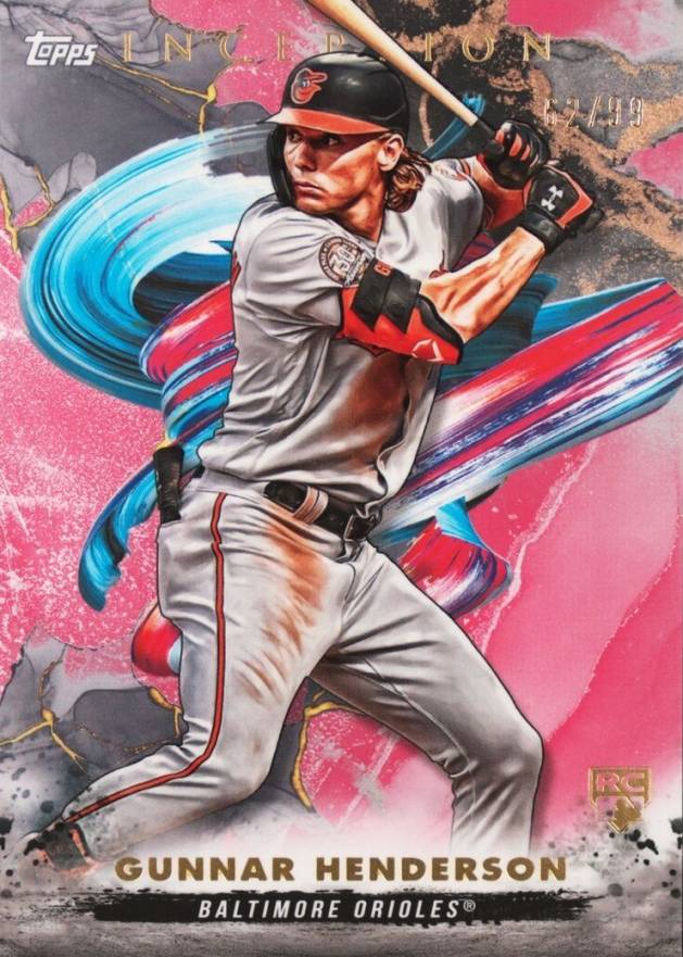 2023 Topps Inception Gunnar Henderson #47 Baseball Card