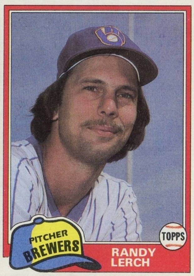 1981 Topps Randy Lerch #792 Baseball Card