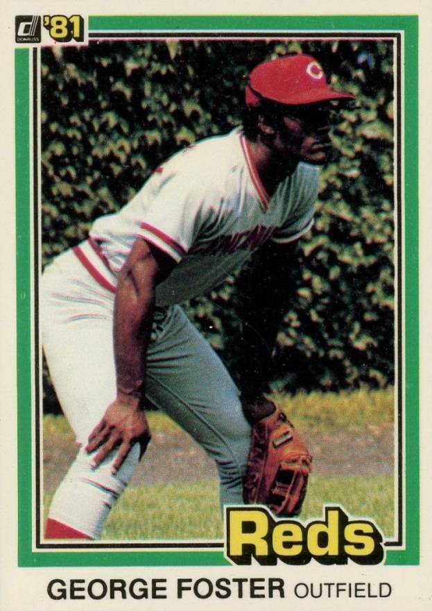 1981 Donruss George Foster #65 Baseball Card