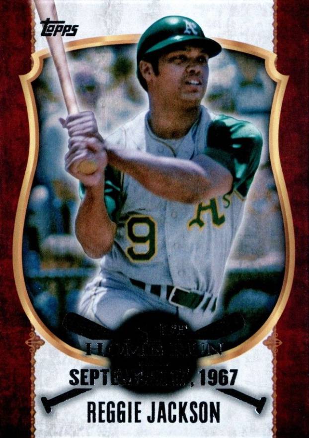 2015 Topps First Home Run Series 2 Reggie Jackson #FHR13 Baseball Card