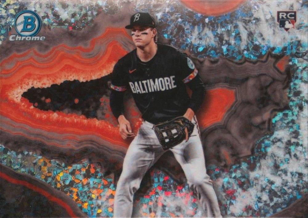 2025 Bowman Crystallized Coby Mayo #BWC6 Baseball Card