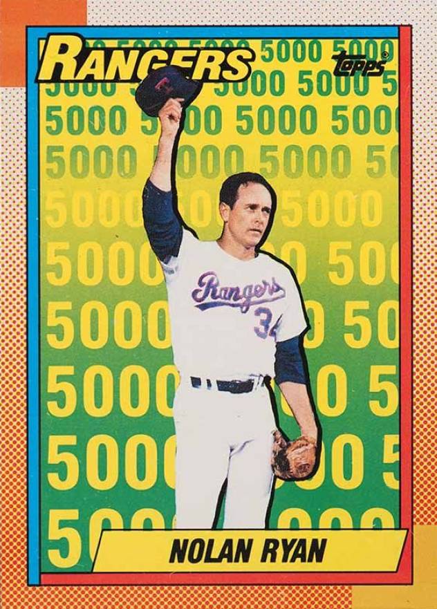 1990 Topps Nolan Ryan #5 Baseball Card