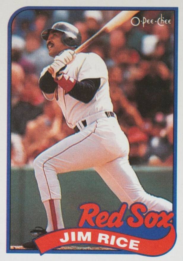1989 O-Pee-Chee Jim Rice #245 Baseball Card