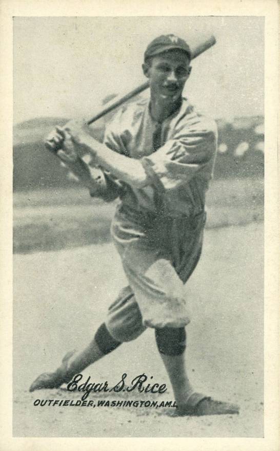 1921 Exhibits 1921 (Set 1) Sam Rice # Baseball Card