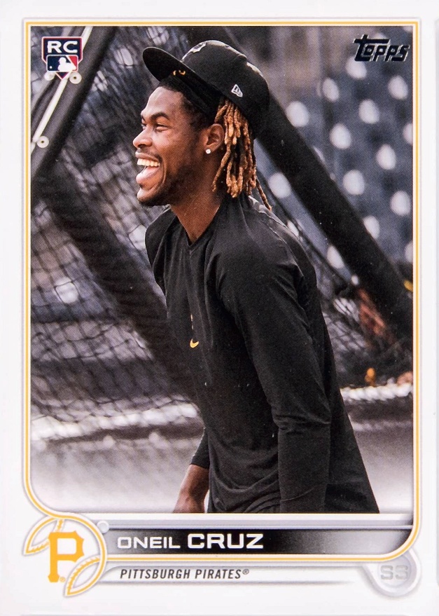 2022 Topps Complete Set Oneil Cruz #537 Baseball Card