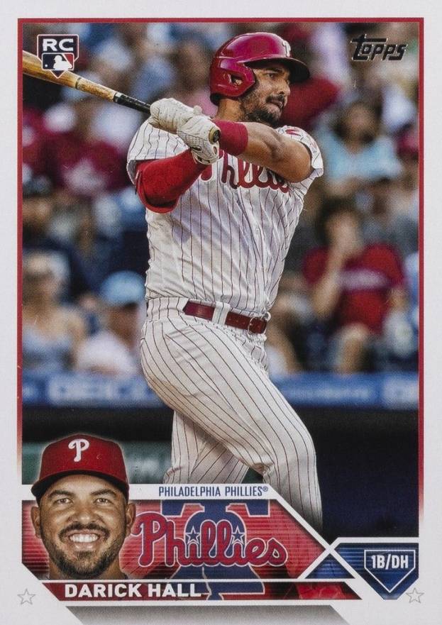 2023 Topps Darick Hall #209 Baseball Card