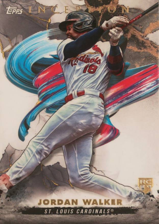 2023 Topps Inception Jordan Walker #104 Baseball Card