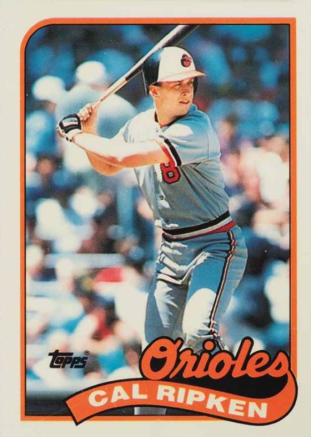 1989 Topps Tiffany Cal Ripken Jr. #250 Baseball Card