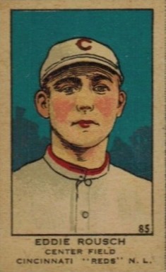 1919 Strip Card Edd Roush #85 Baseball Card