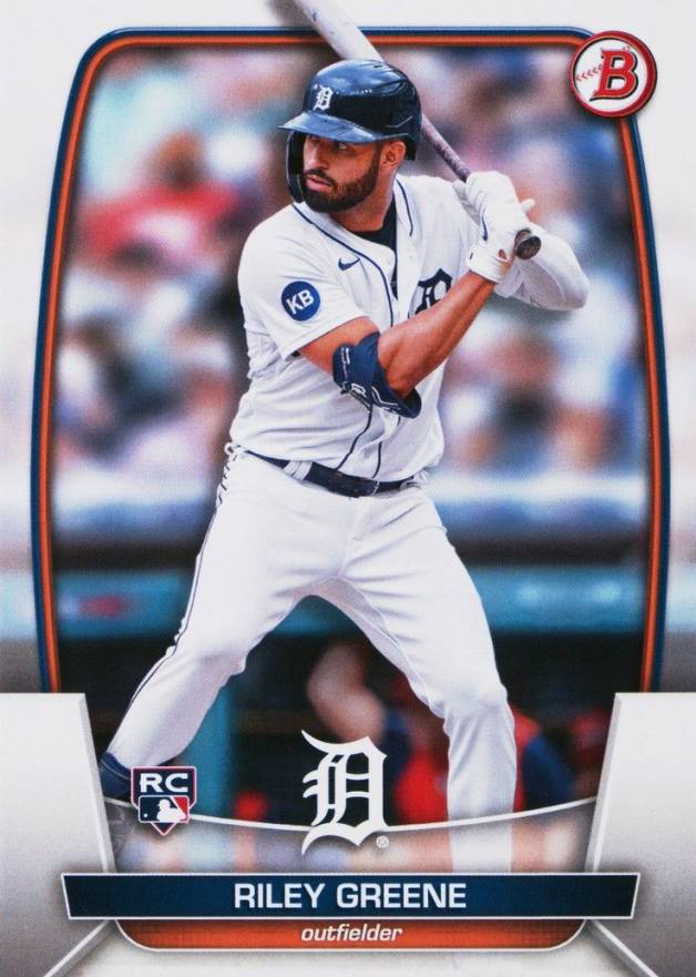 2023 Bowman Riley Greene #90 Baseball Card