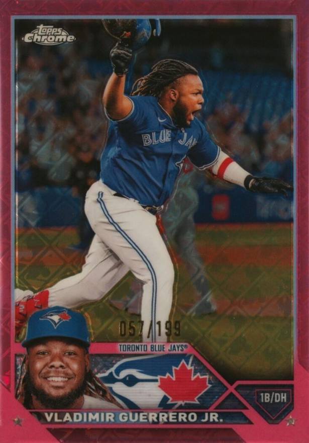 2023 Topps Chrome Logofractor Edition Vladimir Guerrero Jr. #50 Baseball Card
