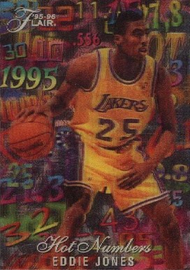 Flair 95-96 hotnumbers シャック Shaquille O'Neal 1995 Flair #5 Center Spotlight Price Guide