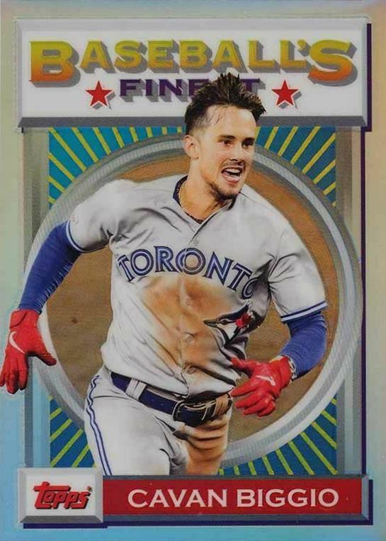 2020 Finest Flashbacks Cavan Biggio #168 Baseball Card