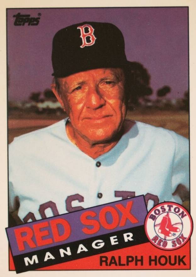 1985 Topps Tiffany Ralph Houk #11 Baseball Card