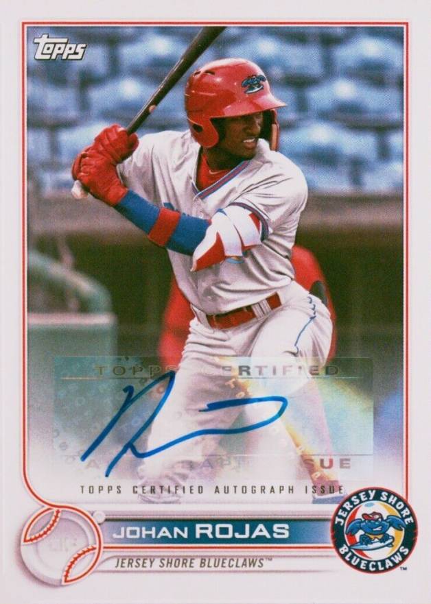 2022 Topps Pro Debut Johan Rojas #PD65 Baseball Card