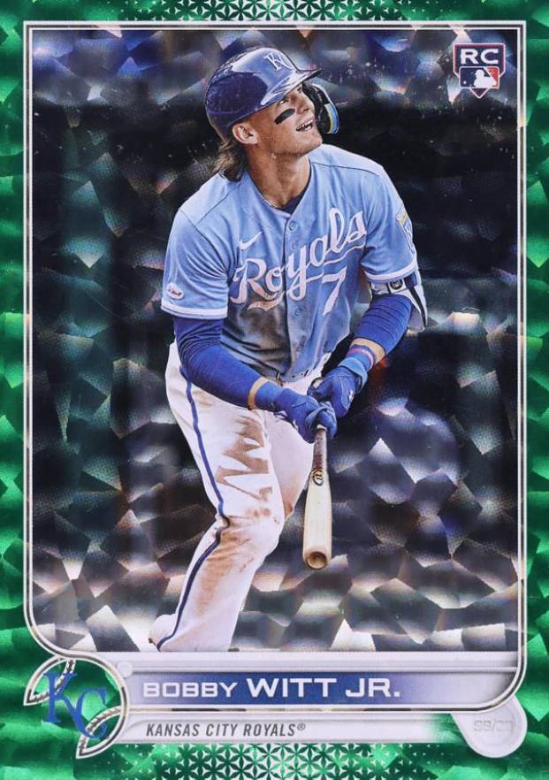 2022 Topps Update Bobby Witt Jr. #US100 Baseball Card