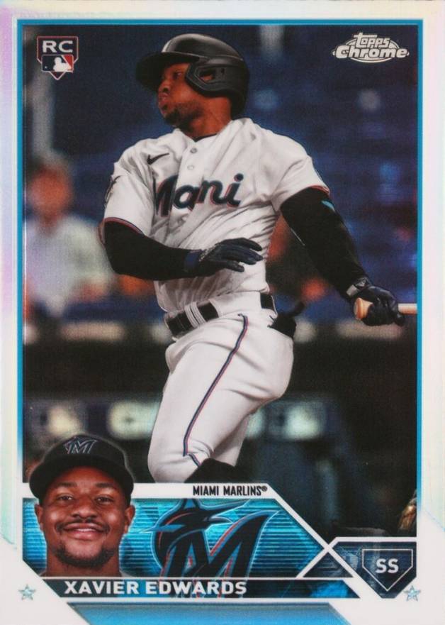 2023 Topps Chrome Update Xavier Edwards #USC211 Baseball Card