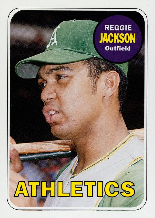 2006 Topps Rookie of the Week Reggie Jackson #11 Baseball Card