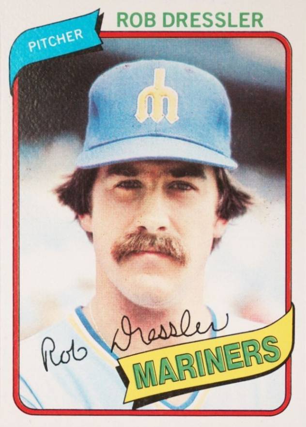 1980 Topps Rob Dressler #366 Baseball Card