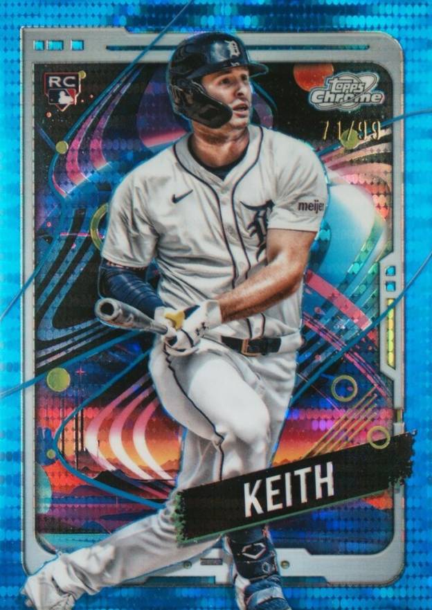 2024 Topps Chrome Cosmic Colt Keith #195 Baseball Card
