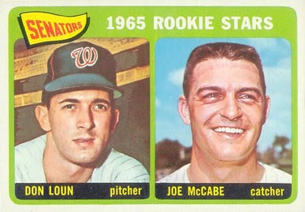 1965 Topps Don Loun #181 Baseball Card
