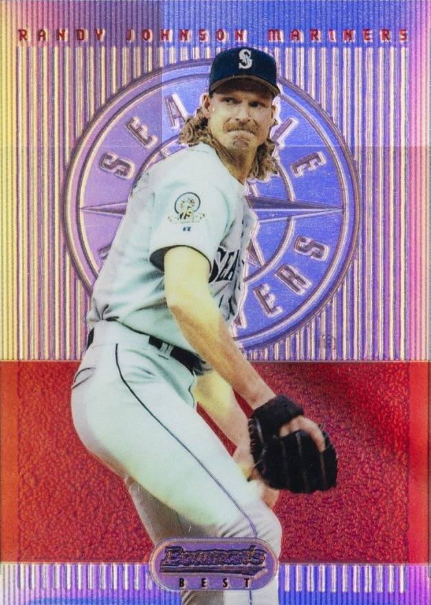 1995 Bowman's Best Randy Johnson #1 Baseball Card