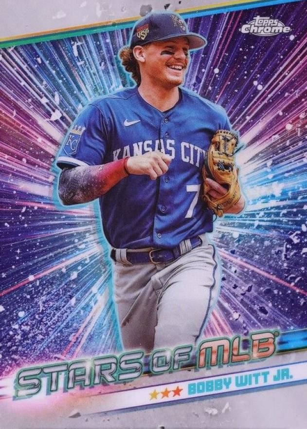 2024 Topps Stars of MLB Chrome Bobby Witt Jr. #CSMLB17 Baseball Card