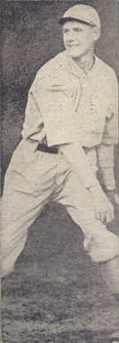 1933 Butter Cream Ed Rommel # Baseball Card