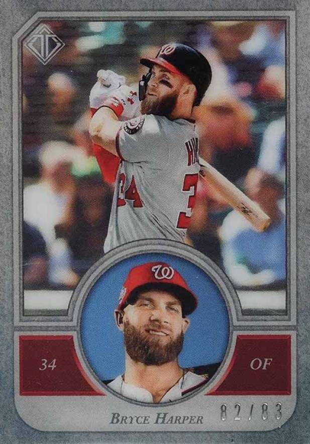 2018 Topps Transcendent Collection Icons Bryce Harper #30 Baseball Card