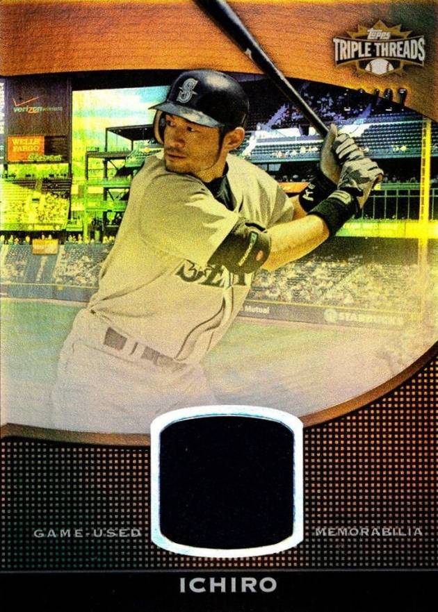 2011 Topps Triple Threads Unity Relics Ichiro Suzuki #116 Baseball Card