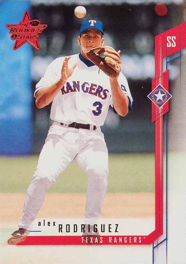 2001 Leaf Rookies & Stars Alex Rodriguez #1 Baseball Card