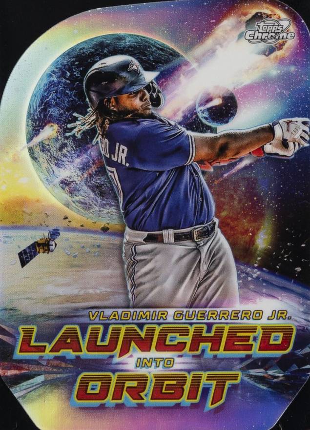 2023 Topps Cosmic Chrome Launched Into Orbit Vladimir Guerrero Jr. #6 Baseball Card