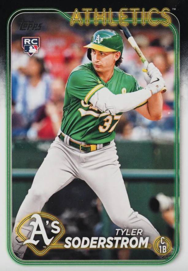 2024 Topps Tyler Soderstrom #244 Baseball Card