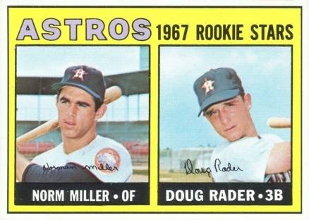 1967 Topps Norm Miller #412 Baseball Card