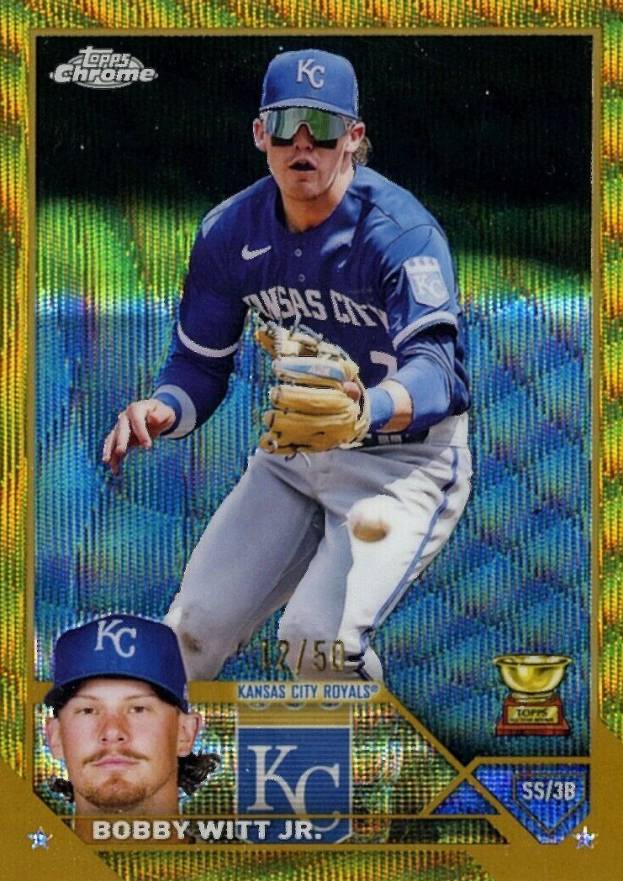 2023 Topps Chrome Bobby Witt Jr. #176 Baseball Card