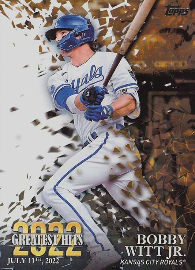 2023 Topps 2022 Greatest Hits Bobby Witt Jr. #22GH19 Baseball Card